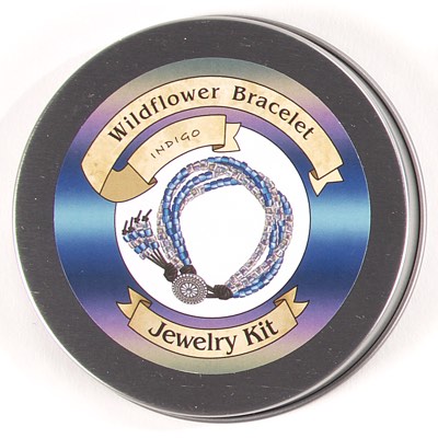 Wildflower Bracelet Indigo